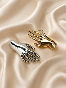 Broche de Mão Polida