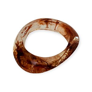 Bracelete Arredondado Marmorizado