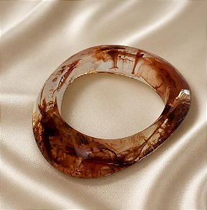 Bracelete Arredondado Marmorizado