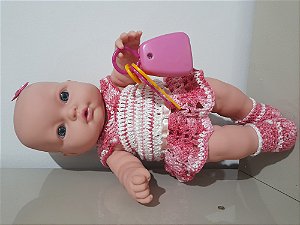 Boneca inteira borracha