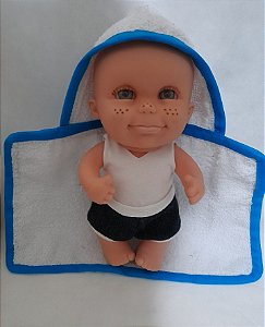 Boneco sapequinha  inteiro de borracha