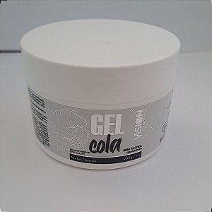 Gel Cola para Cabelo Mega Fixação 250g - Vision