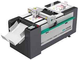 AOL- 0604 PLOTTER AUTOMÁTICA PARA CORTE E VINCO POR FACA OSCILANTE/VIBRATÓRIA 600x400mm