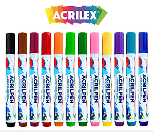 Caneta Para Tecido Acrilpen Acrilex