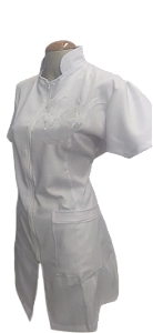 JALECO CURTO FEM M/C