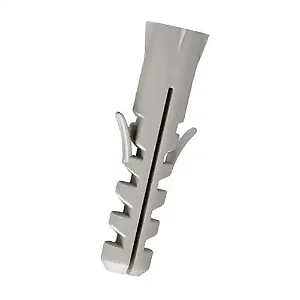 BUCHA PLASTICA 8MM S/ABA PACOTE C/ 100