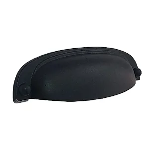 PUXADOR GRUPPA STILO 064mm PRETO