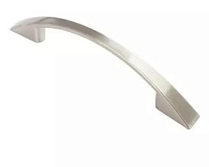 PUXADOR ITALYLINE GALLA 096mm ESCOVADO