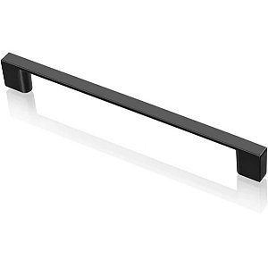 PUXADOR ITALYLINE RIGORE 096mm PRETO