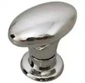 PUXADOR INDART OVAL GRANDE CROMADO