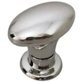 PUXADOR INDART OVAL GRANDE CROMADO