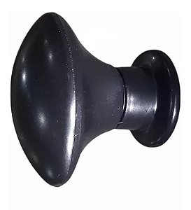 PUXADOR INDART OVAL GRANDE PRETO