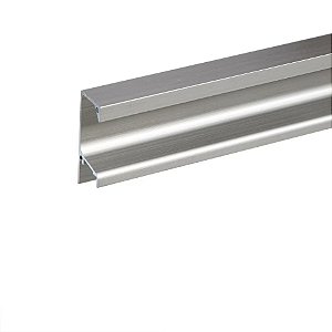 PERFIL MMO PUXADOR 3546P 18mm INOX POLIDO P/ TAMPINHA