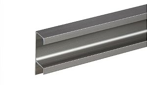 PERFIL MMO PUXADOR 3546 18mm INOX POLIDO