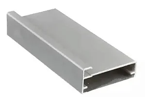 PERFIL ARAPUXE PORTA ALUMINIO 1036 ALUMINIO FOSCO