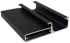 PERFIL MMO PORTA ALUMINIO 076 PRETO
