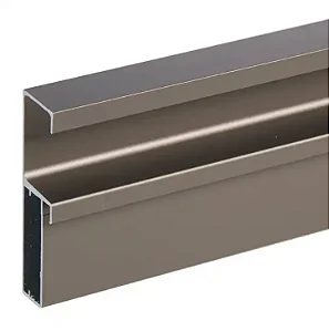 PERFIL MMO PORTA ALUMINIO 076 BRONZE