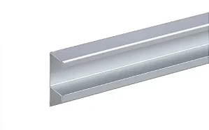 PERFIL MMO PUXADOR 046L 18mm PEGADA BAIXA FOSCO