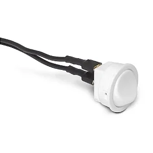 BOTAO INTERRUPTOR 2 PINOS BRANCO