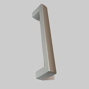 PUXADOR INDART ALASKA 128 CINZA