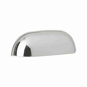 PUXADOR CONCHA LAUREN 64 CROMADO UV