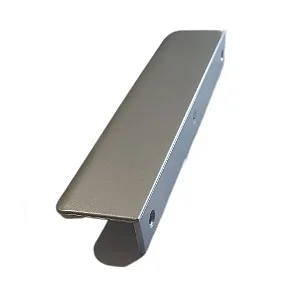 PUXADOR LISBOA SLIM 128MM PRATA FOSCO