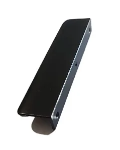 PUXADOR LISBOA SLIM 128MM PRETO FOSCO