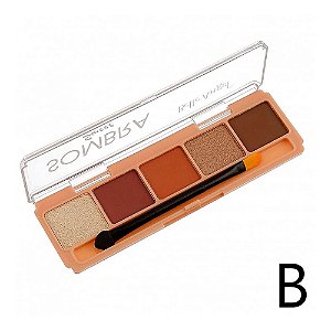 Paleta de sombras Sweet 5 cores Belle Angel