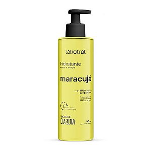 Hidratante Corporal e Facial Maracujá Labotrat Dia a Dia 190ml