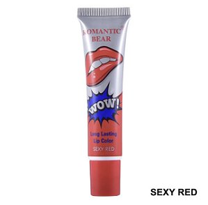 Lip Tatoo Batom Tatuagem adesivo  longa duração - Sexy Red