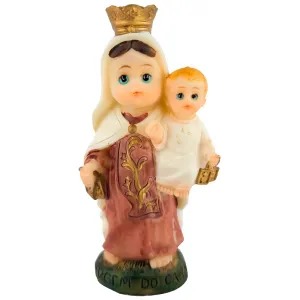 Imagem N Sra do Carmo Resina 8cm Baby