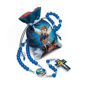 Terço Infantil São Miguel c/ Saquinho