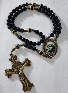 Terço Premium Jesus Coroa de Espinhos