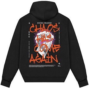 Blusão Blusa de Moletom Canguru Streetwear - Chaos Has Come Again