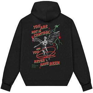 Blusão Blusa de Moletom Canguru Streetwear - You Are Not Control