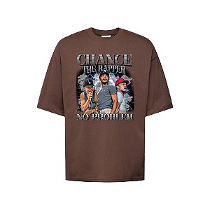 Camiseta Oversized Streetwear Masculina Bootleg -Chance the Rapper