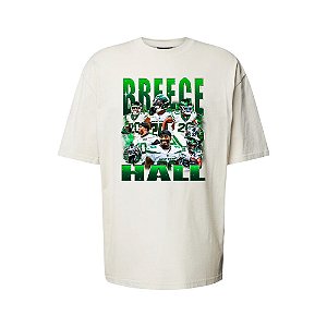 Camiseta Oversized Streetwear Masculina Bootleg -  Breece Hall