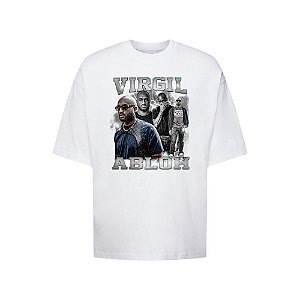 Camiseta Oversized Streetwear Masculina Bootleg -Virgil Abloh