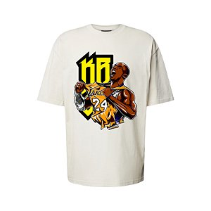 Camiseta Oversized Streetwear Masculina Graphic Tee Kobe Briant Kb24