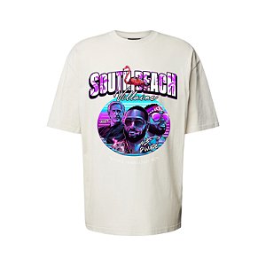 Camiseta Oversized Streetwear Masculina Graphic Tee South Beach Miami Villains