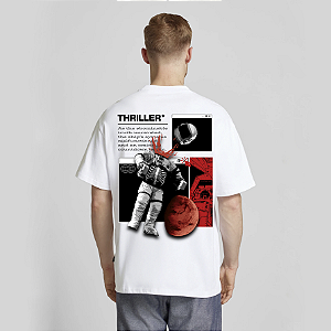 Camiseta Streetwear Masculina 100% Algodão Fio 30.1 - THRILLER 08