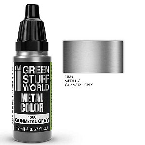 Tinta Metálica GUNMETAL GREY - Green Stuff World (17ml)