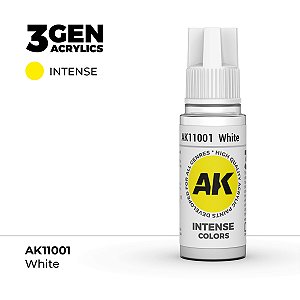 Tinta Acrílica WHITE - AK Interactive (17ml)