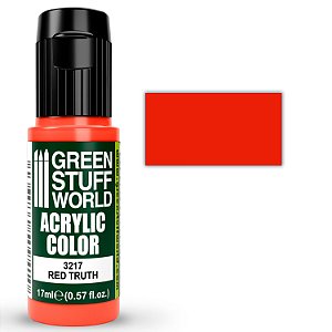 Tinta Acrílica RED TRUTH - Green Stuff World (17ml)