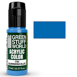 Tinta Acrílica SUMMERSEA BLUE - Green Stuff World (17ml)