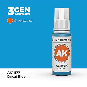 Tinta Acrílica DUCAT BLUE - AK Interactive (17ml)