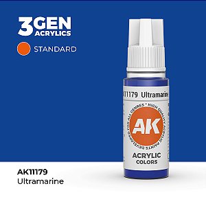 Tinta Acrílica ULTRAMARINE - AK Interactive (17ml)