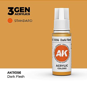 Tinta Acrílica DARK FLESH - AK Interactive (17ml)