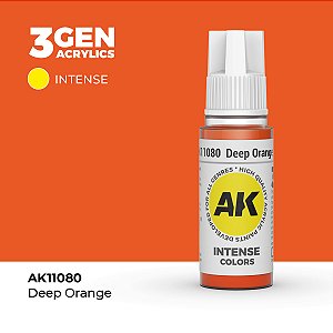 Tinta Acrílica DEEP ORANGE - AK Interactive (17ml)