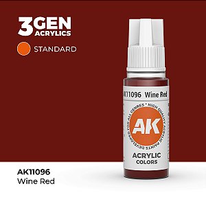 Tinta Acrílica WINE RED - AK Interactive (17ml)